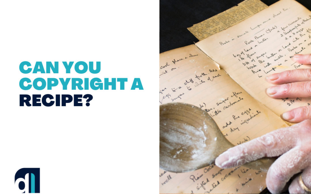 Can You Copyright A Recipe